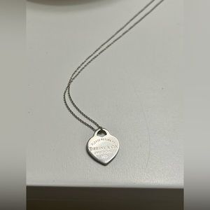 Tiffany’s & Co. Heart Tag Necklace REAL!